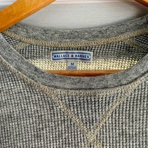 Wallace & Barnes Waffle Long Sleeve Tee